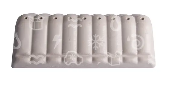žebro bubnu pračky ZANUSSI / ELECTROLUX / AEG, se závažím, 190x111x45mm